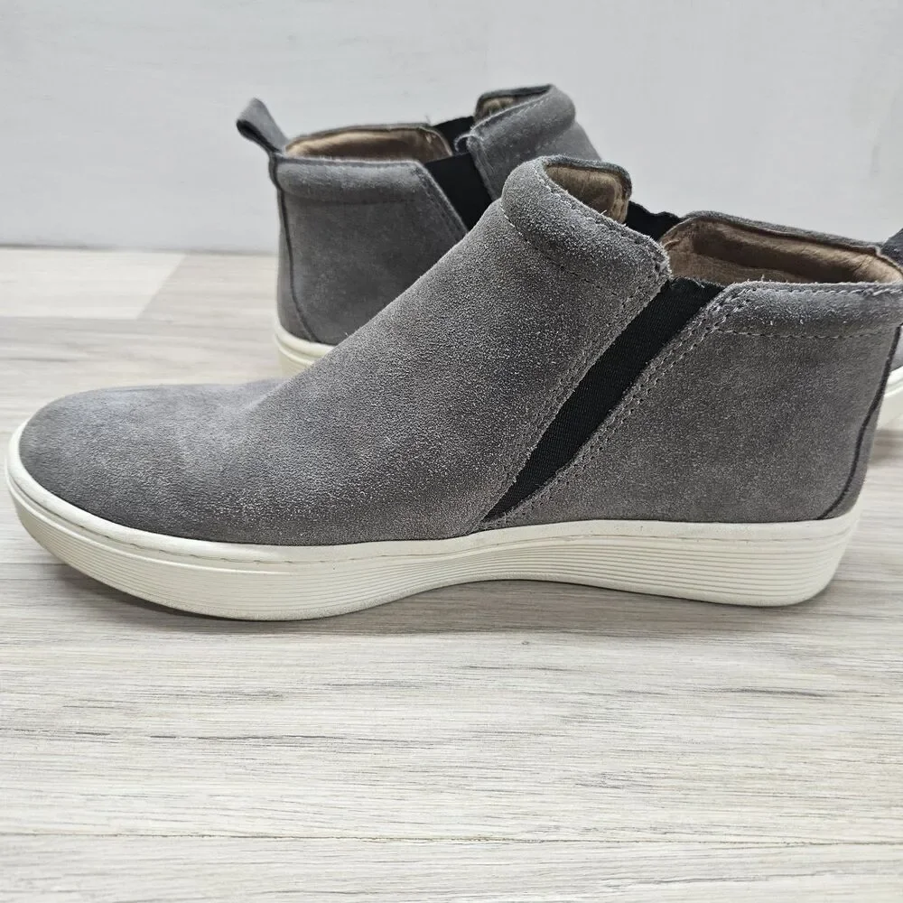Sofft Britton Womens Gray Boots Size 7 Leather Casual